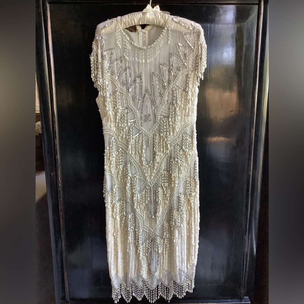 Vintage Eves Allure Beaded Dress